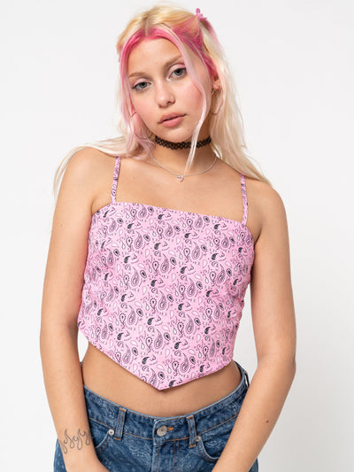 Lucy Bandana Scarf Top - Minga London