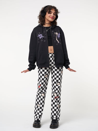 Minga x Betty Boop Check Jeans - Minga London