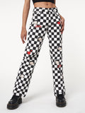 Minga x Betty Boop Check Jeans - Minga London