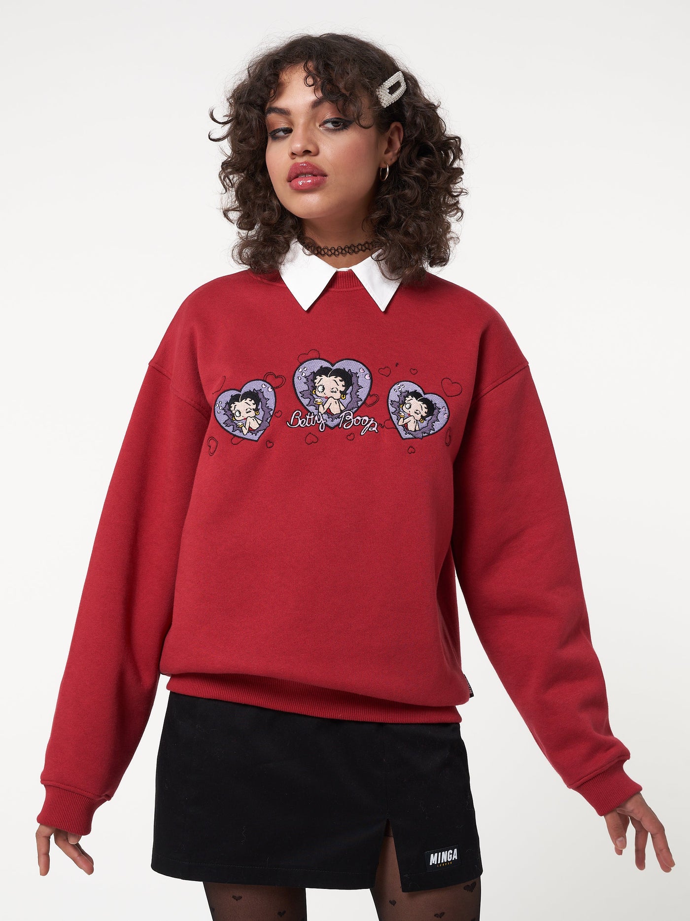 Minga x Betty Boop Heart Sweater - Minga London