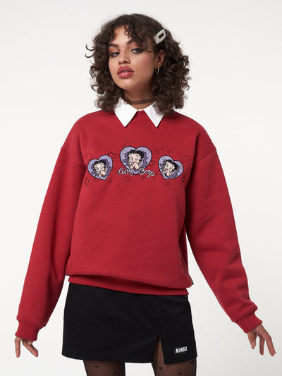 Minga x Betty Boop Heart Sweater - Minga London