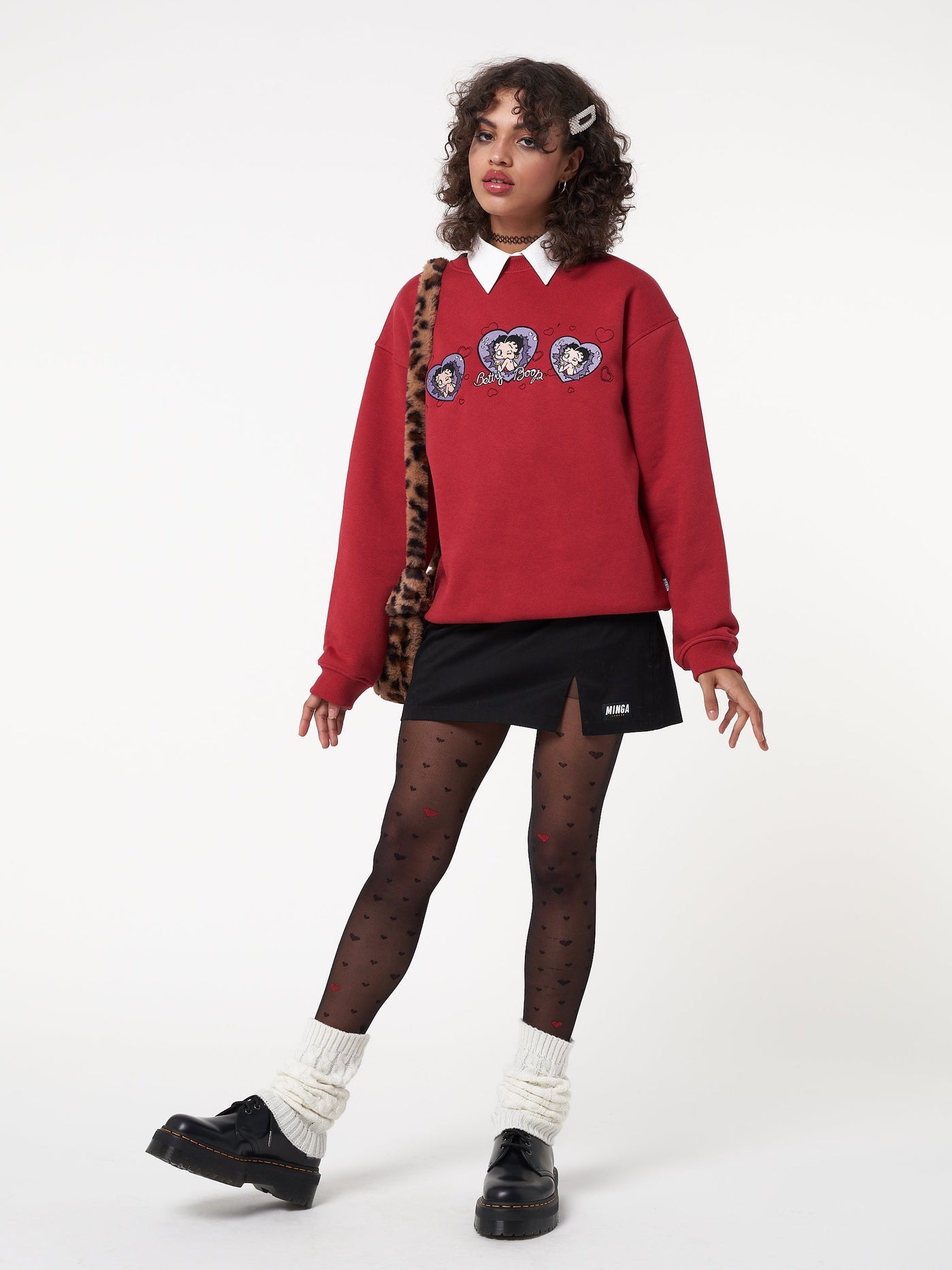 Minga x Betty Boop Heart Sweater - Minga London