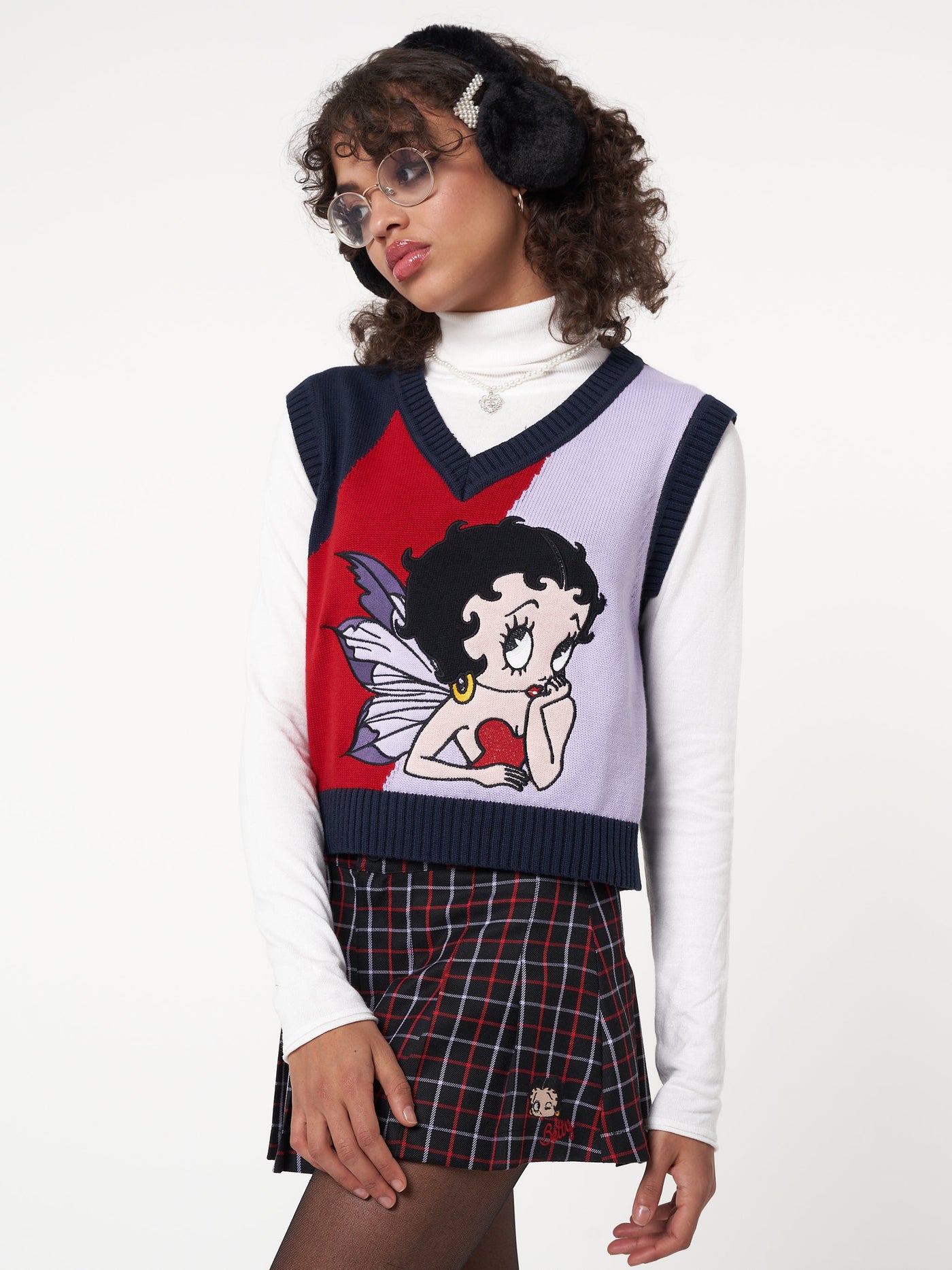 Minga x Betty Boop Knit Vest - Minga London