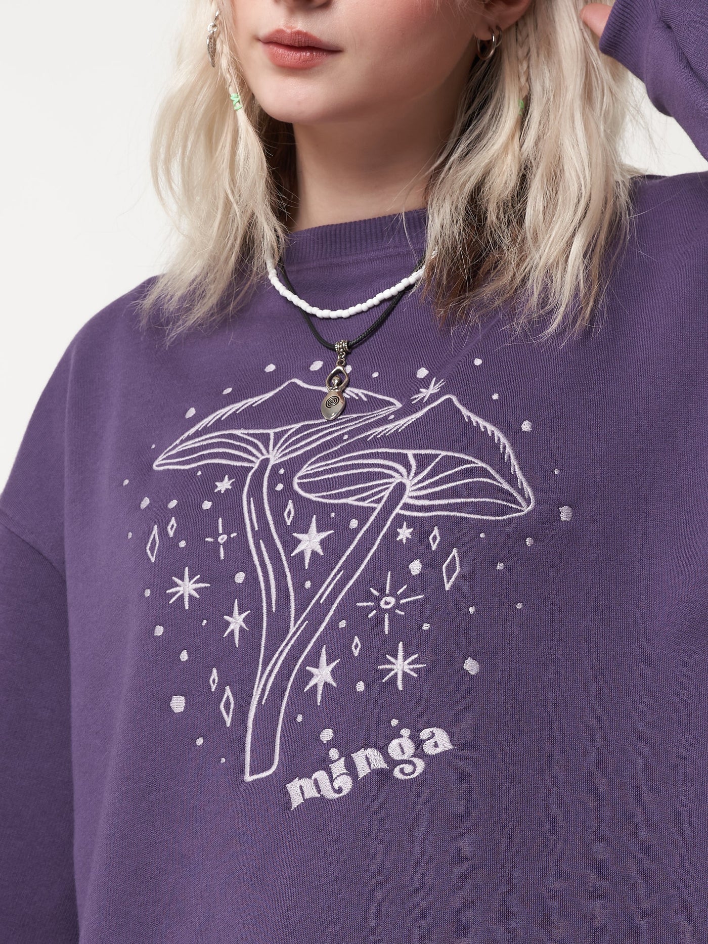 Mystic Mushrooms Sweater - Minga London