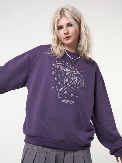 Mystic Mushrooms Sweater - Minga London