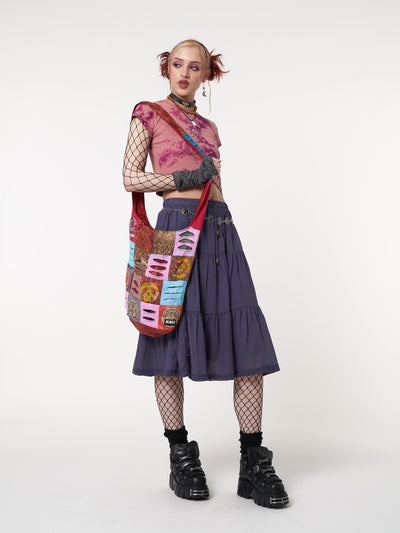 Mystic Sun Tie Dye Crop Tee - Minga London