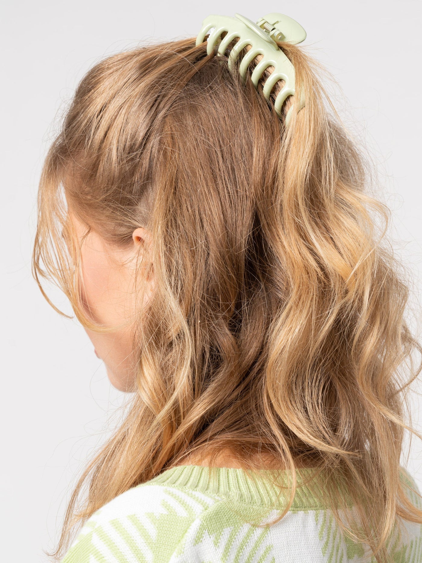 Sage Green Hair Claw Clip - Minga London