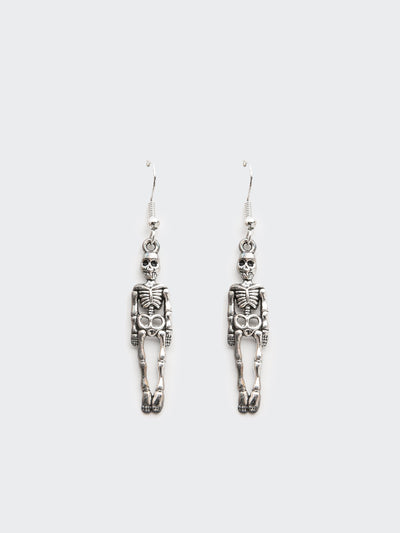 Skeleton Drop Earrings - Minga London