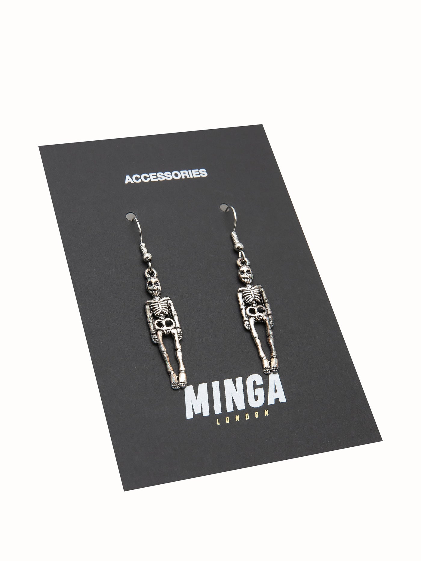Skeleton Drop Earrings - Minga London