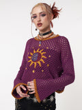 Solar Eclipse Knit Jumper - Minga London
