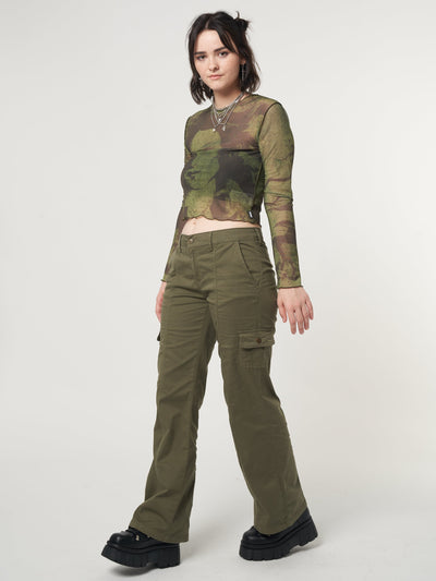 Venus Mesh Crop Top - Minga London