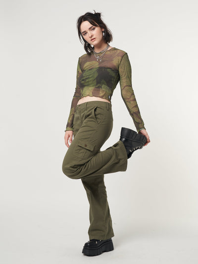 Venus Mesh Crop Top - Minga London