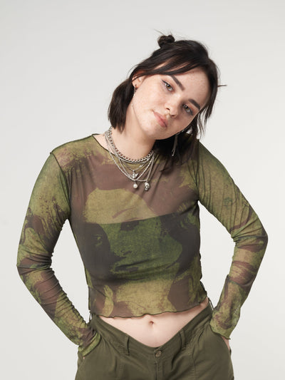 Venus Mesh Crop Top - Minga London
