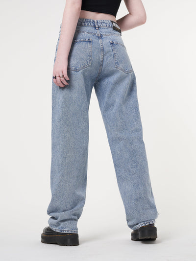 Minga x Strangervinyl Daisy Baggy Jeans - Minga London