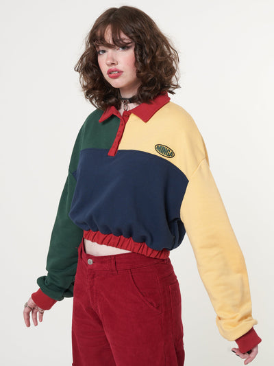 Minga x Strangervinyl Primary Colour Block Polo - Minga London