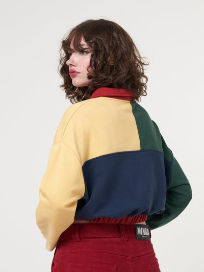 Minga x Strangervinyl Primary Colour Block Polo - Minga London