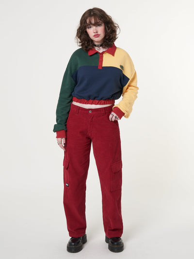 Minga x Strangervinyl Primary Colour Block Polo - Minga London