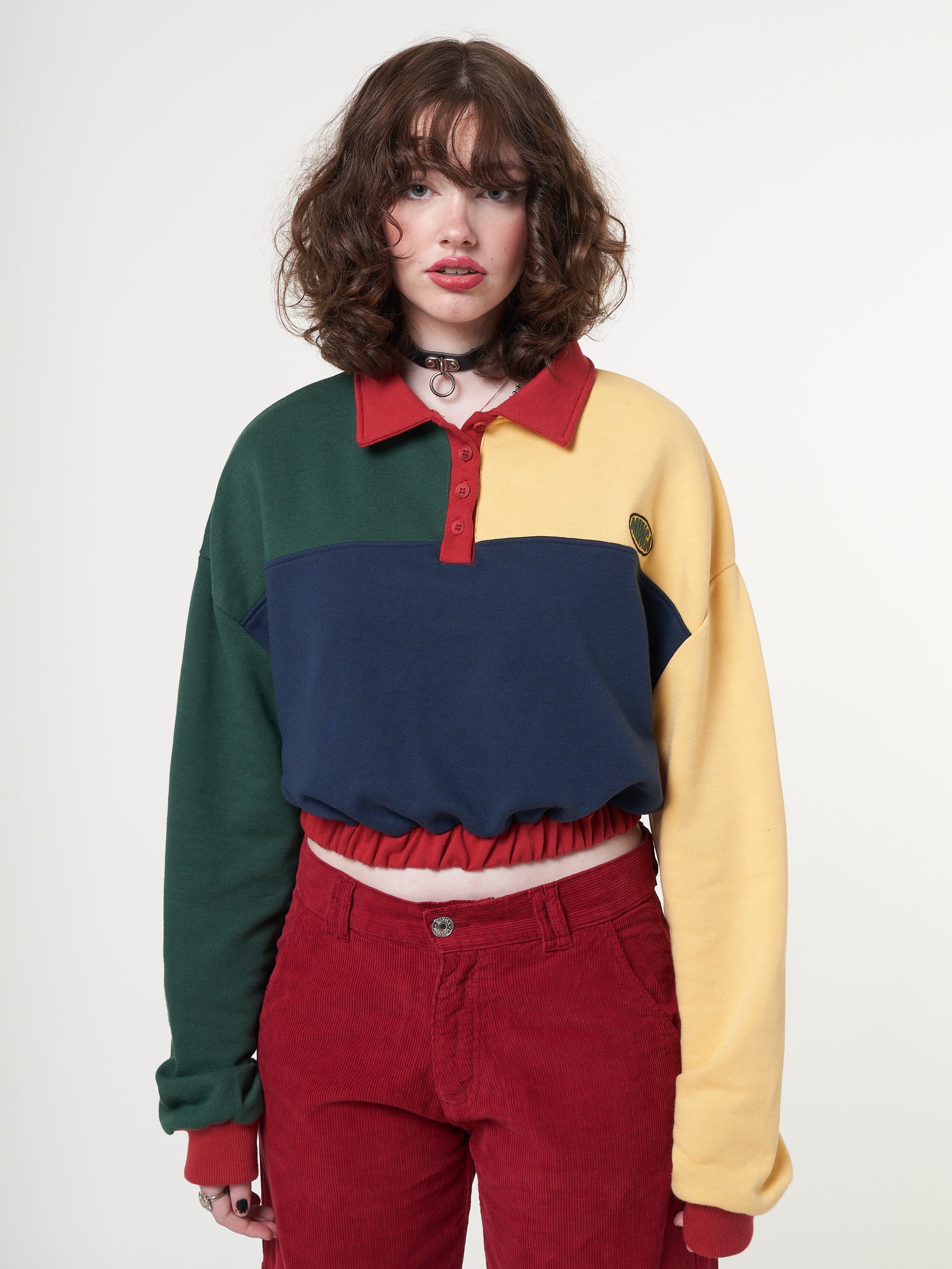 Minga x Strangervinyl Primary Colour Block Polo - Minga London