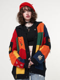 Minga x Strangervinyl Rainbow Patchwork Cardigan - Minga London