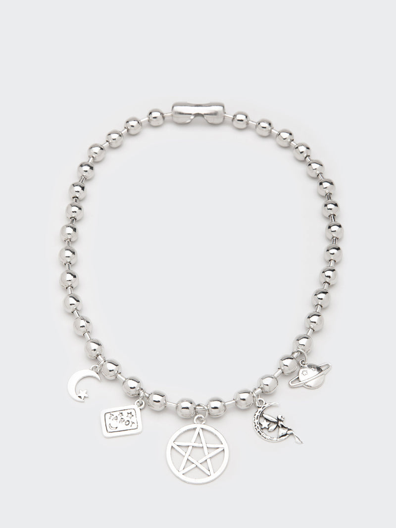 Mystery Universe Ball Chain Necklace - Minga London