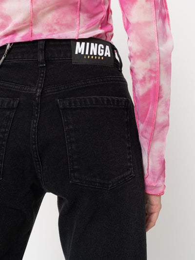 Onyx Flare Jeans - Minga London