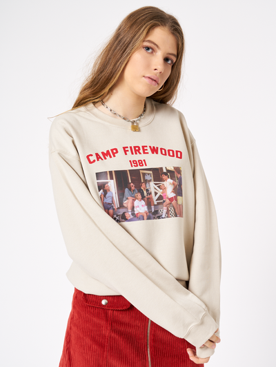 Camp Firewood Summer Camp 1981 Sweater