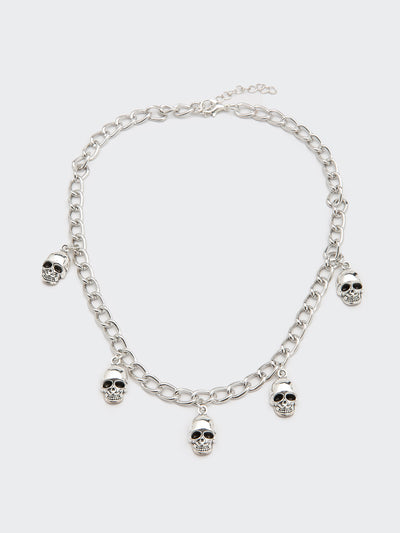 Skull Party Choker Necklace - Minga London