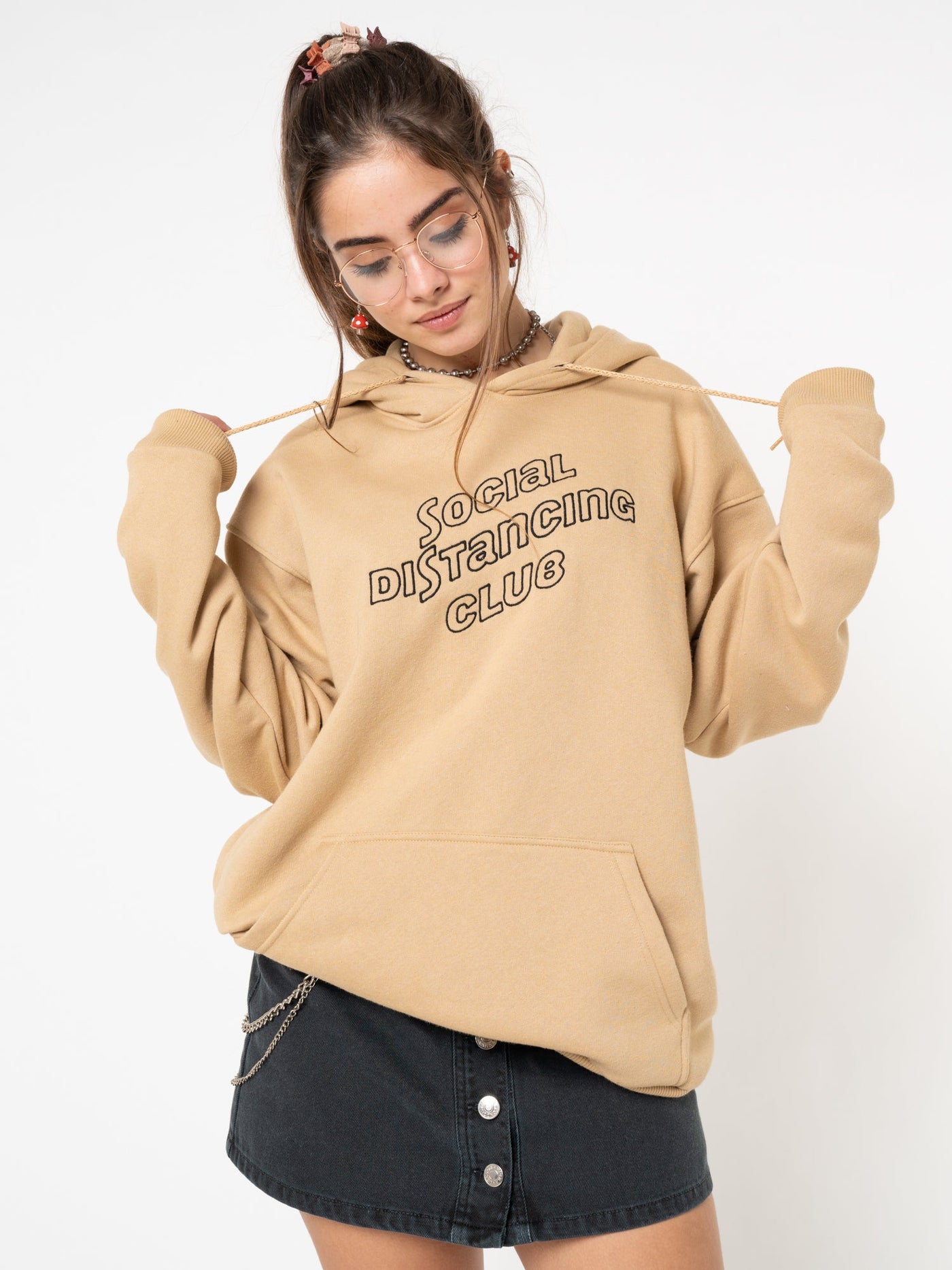 Social Distancing Club Hoodie - Minga London