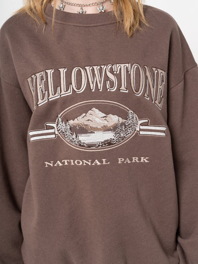 Yellowstone National Park Sweater - Minga London